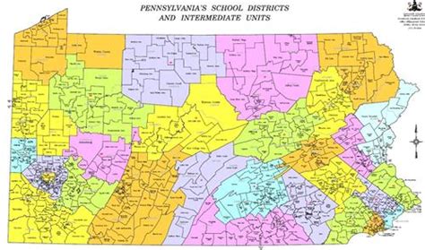 School District Map Pennsylvania - County Map Of Texas