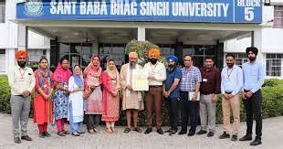 Sant Baba Bhag Singh University [SBBSU], Patiala: Courses, Fees, Placements