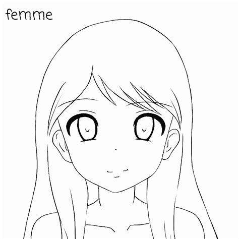 dessin manga facile kawaii - Les dessins et coloriage