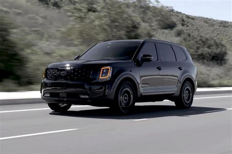 2021 Kia Telluride Nightfall Edition Is A Mean-Looking SUV. Kia's ...