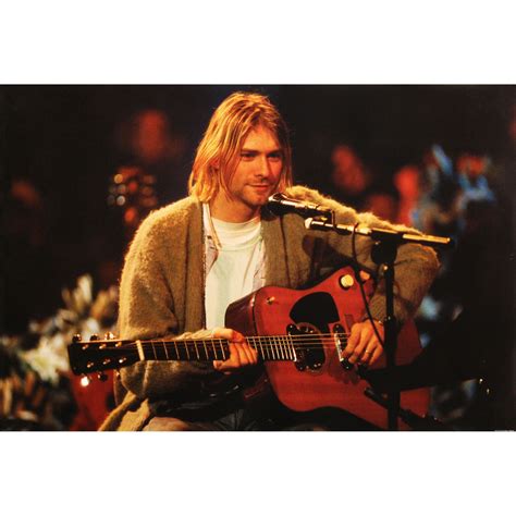 Art 24X36 KURT COBAIN POSTER GREAT LIVE CONCERT SHOT Art Posters