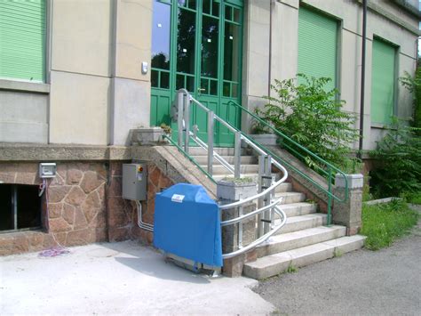 Inclined Curved Platform Wheelchair Lifts NI for Disabled Users