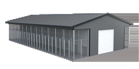 Prefab Commercial Kennel Buildings | Custom Kit Packages