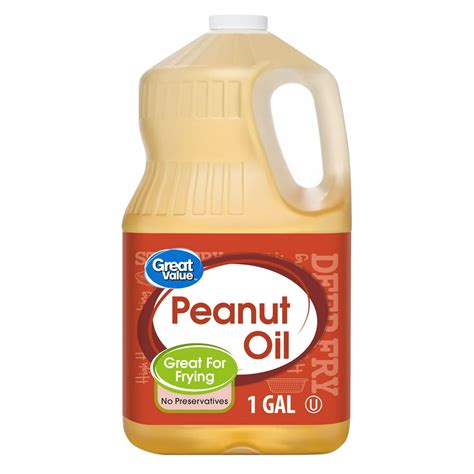 Great Value Peanut Oil, 1 Gal - Walmart.com - Walmart.com