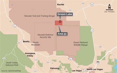 Groom Lake Nevada Map - California southern Map