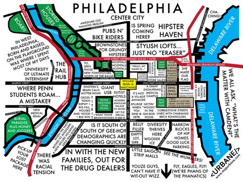 Printable Map Of Philadelphia Neighborhoods