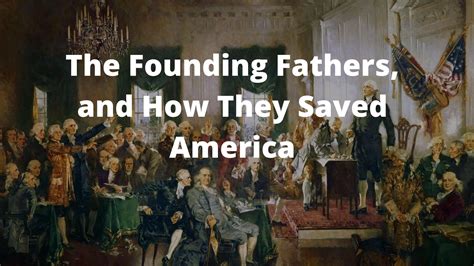 The Founding Fathers - Constitution of the United States