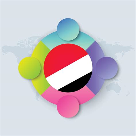 Sealand Flag with Infographic Design isolated on World map 4154843 ...