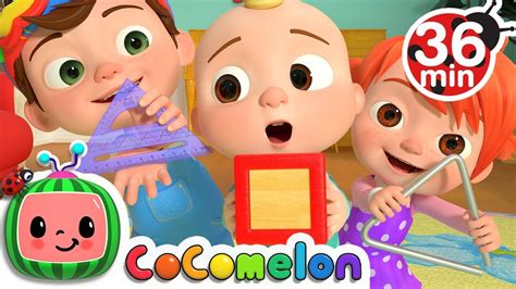 The Shapes Song + More Nursery Rhymes & Kids Songs - CoComelon ...