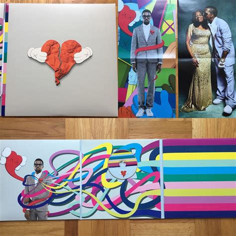 808s and Heartbreaks turns 10 today. Inside the 808s vinyl : r/Kanye