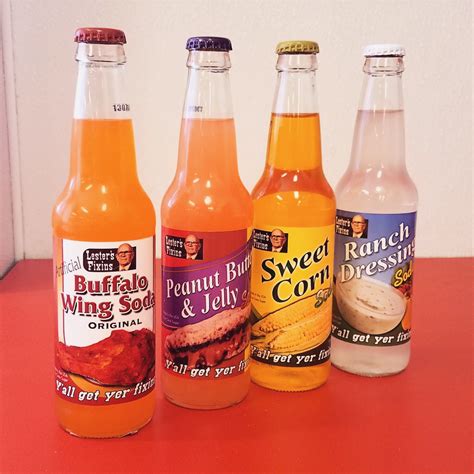 Are you brave enough to try these flavored soda pops? If not you can ...