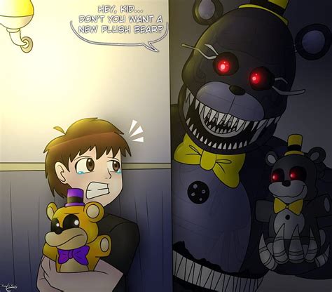 Özel Bir Peluş. FNaF2FAN tarafından. Anime fnaf, Fnaf, Chris afton x ...