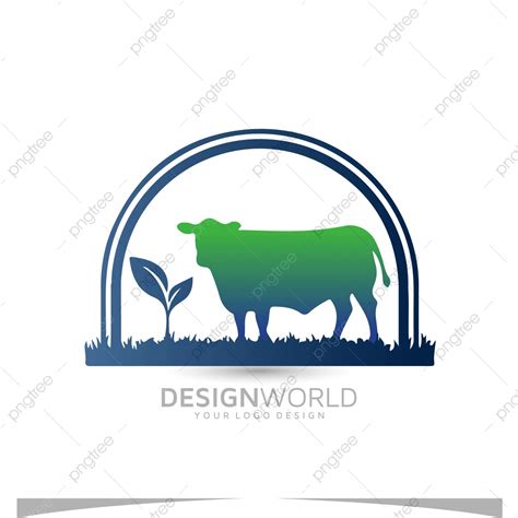 Farming And Animal Husbandry Vector Logo Design Template, Initial, Icon ...