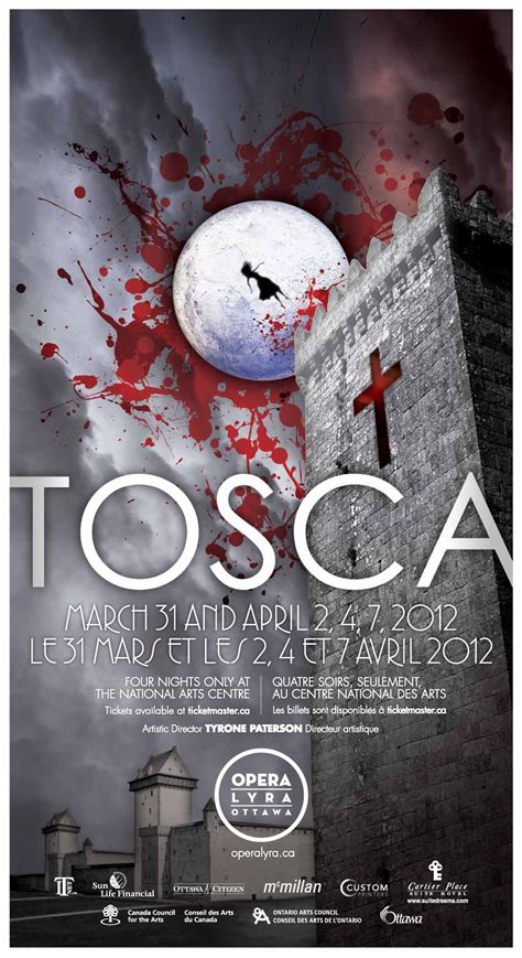 Tosca, Giacomo Puccini - Opera Poster | Puccini opera, Opera, Tosca