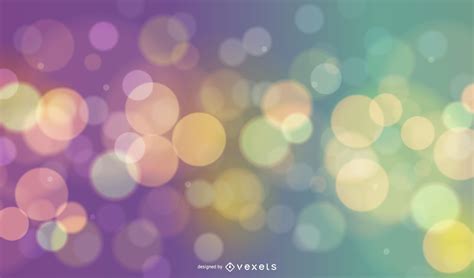 Colorful Shiny Bokeh Background Vector Download