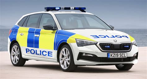 Skoda Wants To Serve And Protect With UK’s New Scala Police Car | Carscoops