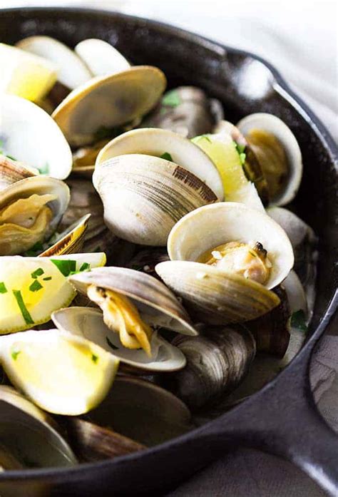 Buttery Garlic Steamed Clams | The Blond Cook