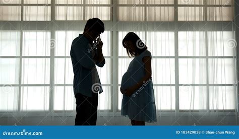 Pregnant Woman Feel Depression Stock Photo - Image of despair, cutout ...