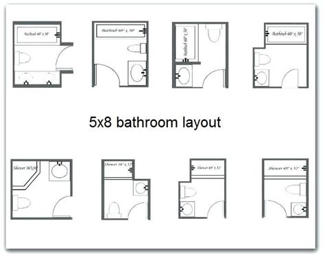 What Best 5x8 Bathroom Layout To Consider | Home Interiors | 5x8 ...