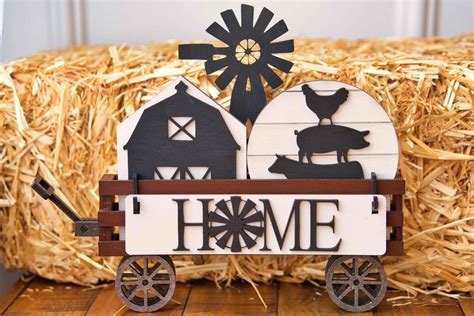 Country Farm Wagon Add On Perfect for a Farm House Table - Etsy