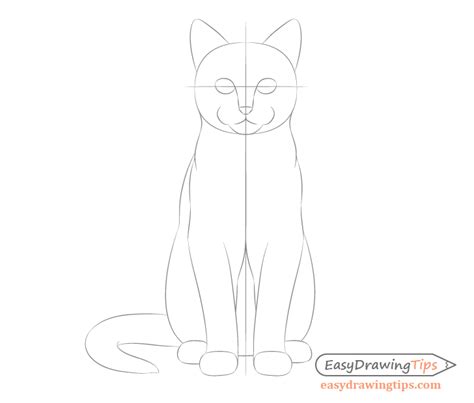 How to Draw a Cat Step by Step - EasyDrawingTips