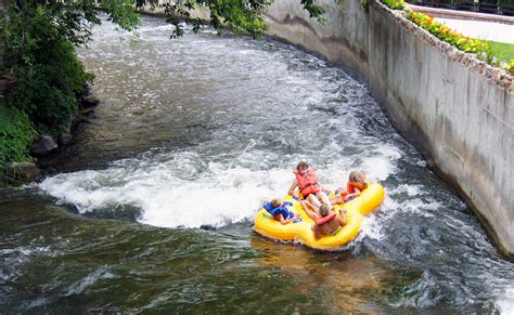 Portneuf River in Lava Hot Springs - Southeast Idaho High Country