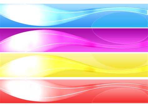 Photoshop Stuff: Colorful banners for header