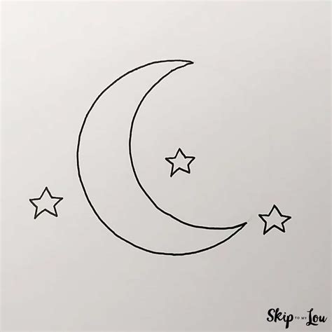 Moon Drawing | Skip To My Lou