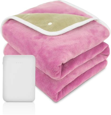 Amazon.com: USB Heated Blanket Throw Battery Operated 30"x40" Portable ...