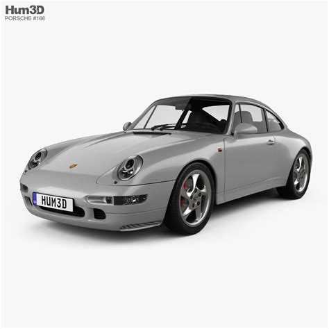 Porsche 911 Carrera 4S coupe with HQ interior 2000 3D model - Download ...