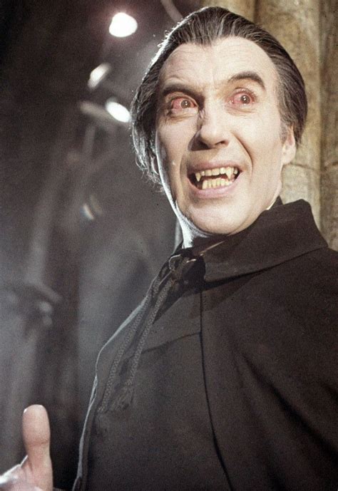 The Great One: Sir Christopher Lee in Hammer films 'Dracula' in 2019 ...