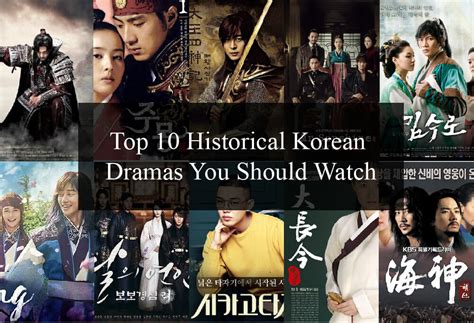 Top 10 Historical Korean Dramas You Should Watch | uBitto