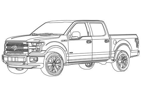 Ford Raptor Coloring - Play Free Coloring Game Online