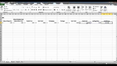 excel costing template free download — excelxo.com