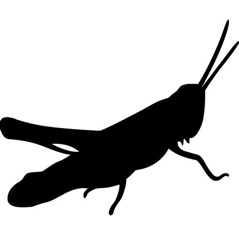 Silhouette grasshopper | Clipart Panda - Free Clipart Images