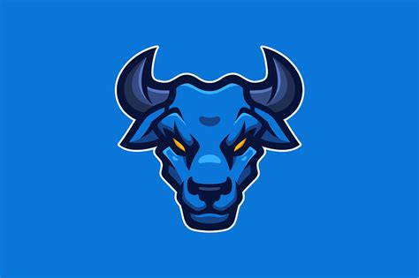 Blue Buffalo Vector Illustration by Rockyramone on Dribbble