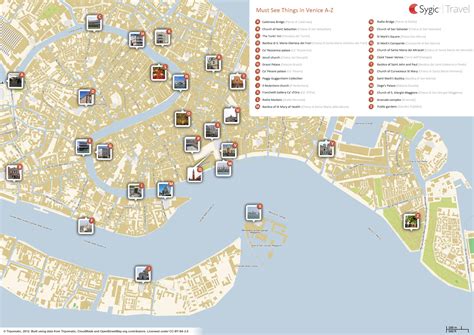 Printable Walking Map Of Venice