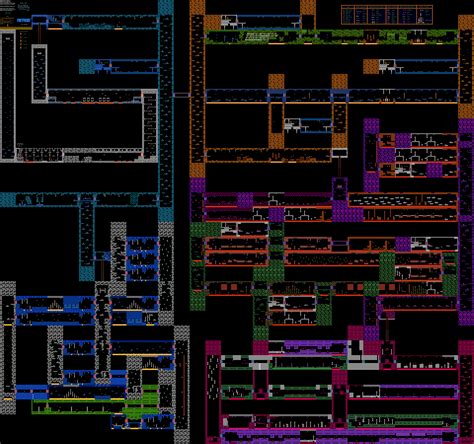 Metroid nes, Metroid nes map, Metroid map