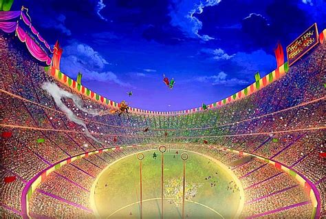 Quidditch Stadium Harry Potter