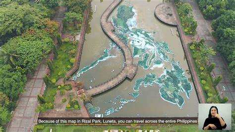 Relief Map of the Philippines at Rizal Park with Prof. Xiao Chua - YouTube