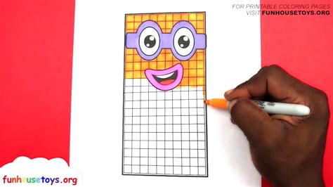 Numberblocks Coloring Pages 10 / Maybe you would like to learn more ...