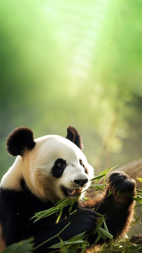 Wallpaper Panda Eating Bamboo Background Images | Free Photos, PNG ...