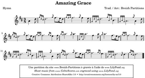 Amazing Grace (free sheet music)