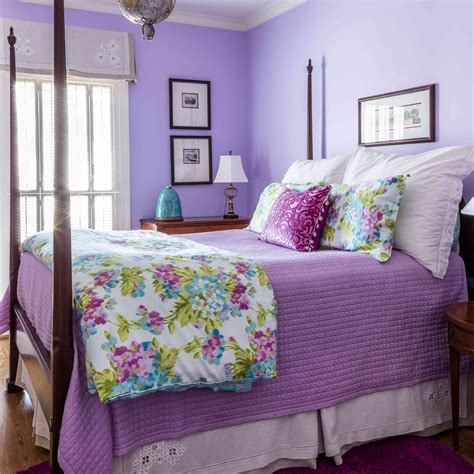 Traditional Chinoiserie Purple Bedroom – donnesoldato.org