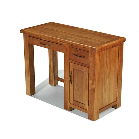 Rushden Solid Oak Small Computer Desk - Our Biggest Sale!