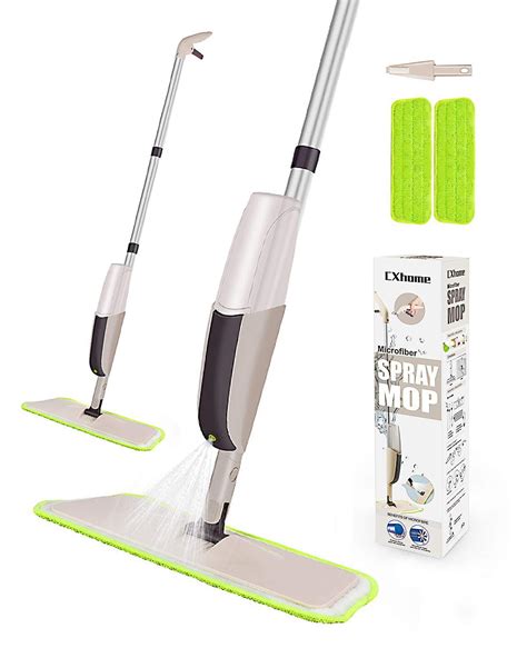 Hardwood Spray Mop for Floor Cleaning, CXhome Microfiber Mop for Tile ...