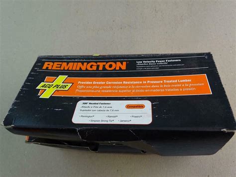 Remington Low Velocity Power Fasteners 2 1/2" 63mm ,100 count , 58052 ...