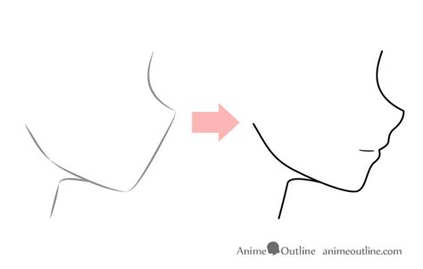 How to Draw Anime & Manga Mouths Side View - AnimeOutline