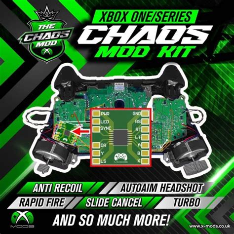 X-Mods UK | XBOX ONE SERIES CONTROLLER CHAOS DIY INSTALL MOD CHIP ...