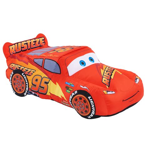 Disney Cars 3 Reversible Racer Large Plush - Lightning McQueen ...